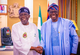 SANWO-OLU CELEBRATES TINUBU AT 72